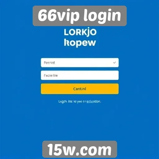 Como acessar a plataforma 66vip login