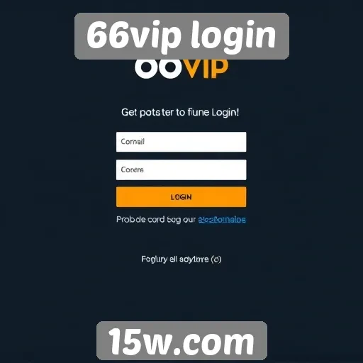 Dicas para otimizar a experiência no 66vip login