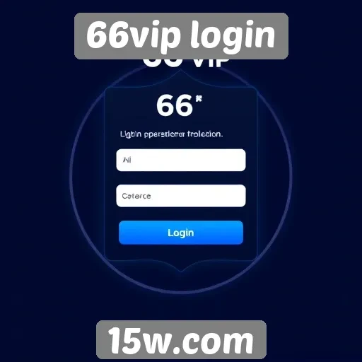 Plataforma 66vip login com segurança aprimorada para usuários