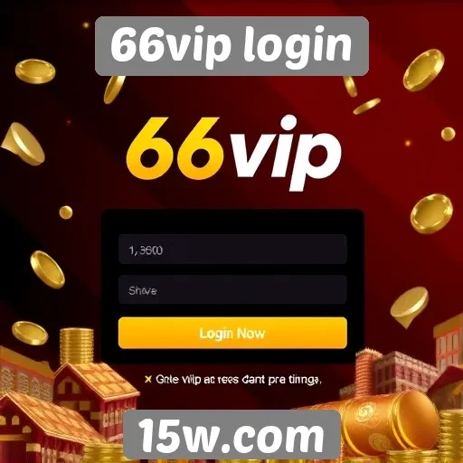 Funcionamento do sistema de login do 66vip